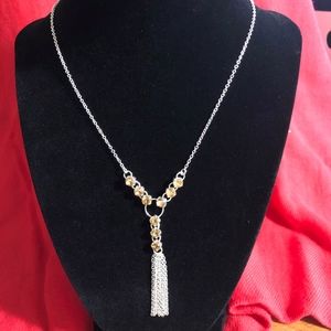 Amber Crystal Necklace